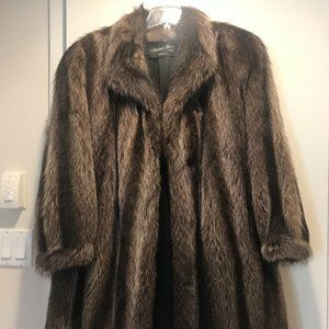 3/4 Length Natural Mink Coat